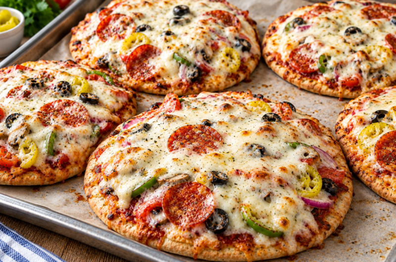Pita Pizzas