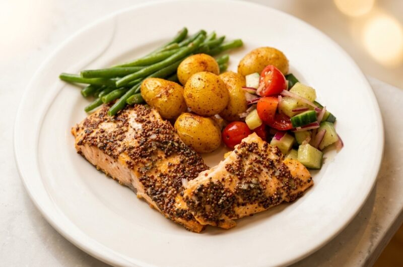 Dijon Honey Salmon
